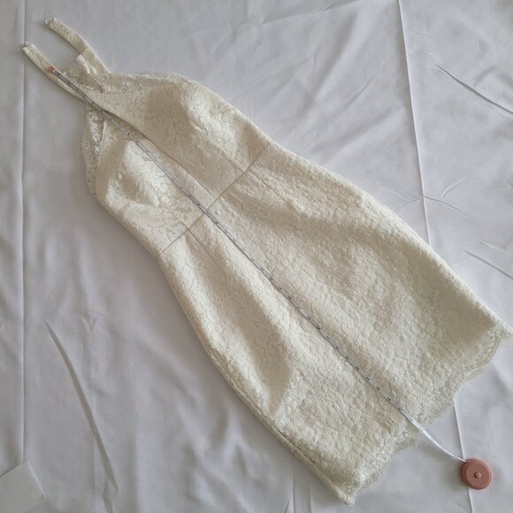 Keepsake The Label Sublime Drean Lace Halter Dress SZ S Ivory - Picture 10 of 14